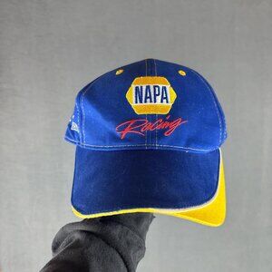 NAPA Racing Martin Truex Jr 56 Hat Blue Yellow NASCAR Cap